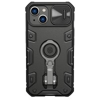 Противоударная-накладка Nillkin CamShield Armor Pro Черная для Apple iPhone 14