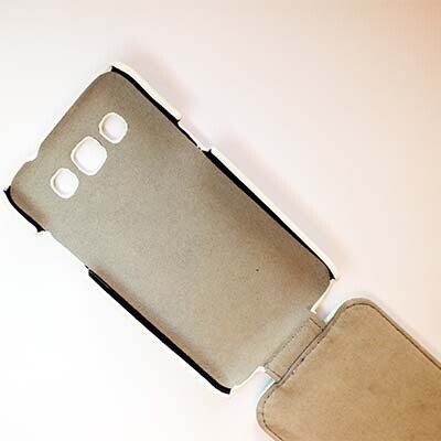 Кожаный чехол книга Up Case White для Samsung i8552 Galaxy Win Duos(4)