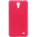 Пластиковый чехол Nillkin Super Frosted Shield Red  для Samsung G750F Galaxy Mega 2(#1)