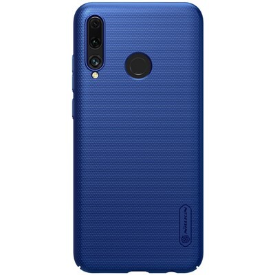 Пластиковый чехол с подставкой Nillkin Super Frosted Shield Темно-Синий для Huawei P Smart Plus 2019(1)