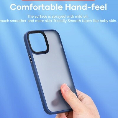 Защитный чехол Rock Guard Series Case Matte синий для Apple iPhone 13 Pro Max(2)