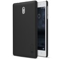 Пластиковый чехол с пленкой Nillkin Super Frosted Shield Black для Nokia 3(#3)