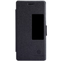Полиуретановый чехол Nillkin Fresh Series Black  для Huawei Ascend P7(#3)