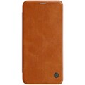 Кожаный чехол Nillkin Qin Leather Case Коричневый для LG V40(#1)