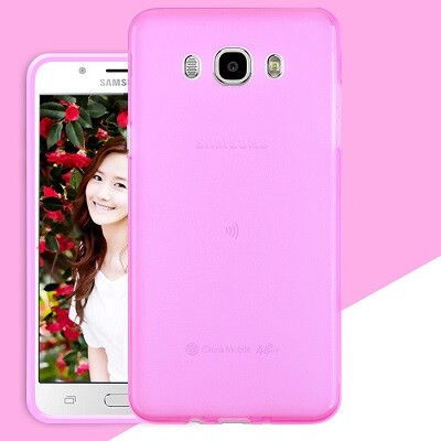 Силиконовый чехол Becolor TPU Case Pink для Samsung J510F Galaxy J5 (2016)(1)