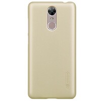Пластиковый чехол с пленкой Nillkin Super Frosted Shield Gold для Huawei Enjoy 6