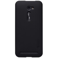 Пластиковый чехол с пленкой Nillkin Super Frosted Shield Black для Asus ZenFone 2 ZE500CL