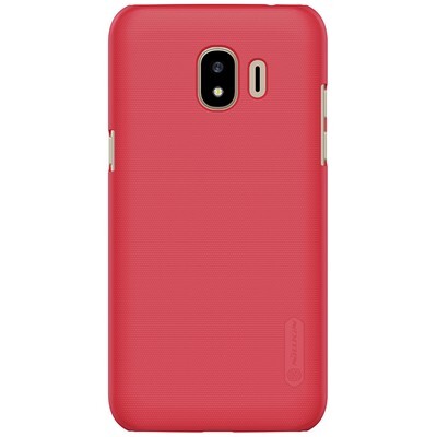 Пластиковый чехол с подставкой Nillkin Super Frosted Shield Красный для Samsung Galaxy J2 (2018)(1)