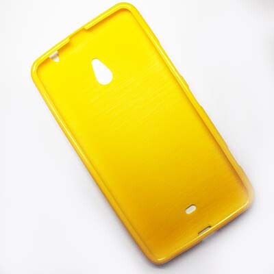 Силиконовый чехол Becolor Yellow для Nokia Lumia 1320(2)