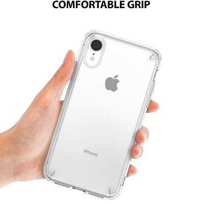 Чехол бампер Ringke Fusion Series прозрачный для Apple iPhone XR(2)