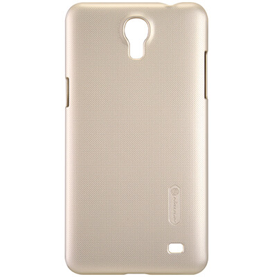 Пластиковый чехол Nillkin Super Frosted Shield Gold  для Samsung G750F Galaxy Mega 2(1)