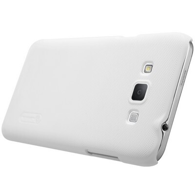 Пластиковый чехол с пленкой Nillkin Super Frosted Shield White для Samsung G720 Galaxy Grand Max(2)