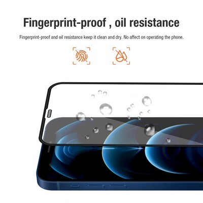 Гибридное защитное стекло Nillkin PC Full Coverage Ultra Clear Tempered Glass для Apple iPhone 12 Pro Max(10)