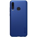 Пластиковый чехол с подставкой Nillkin Super Frosted Shield Темно-Синий для Huawei P Smart Plus 2019(#1)