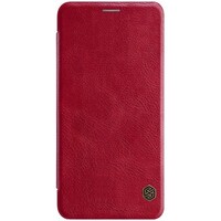 Кожаный чехол Nillkin Qin Leather Case Красный для Samsung Galaxy A7 (2018)