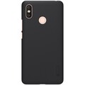 Пластиковый чехол с пленкой Nillkin Super Frosted Shield Черный для Xiaomi Mi Max 3(#1)