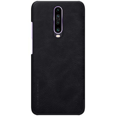 Кожаный чехол Nillkin Qin Leather Case Черный для Xiaomi Redmi K30 (Poco X2)(2)