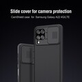 Чехол-накладка Nillkin CamShield Синяя для Samsung Galaxy A22(#7)