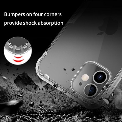 Силиконовый чехол Nillkin Nature TPU Case Зеленый для Apple iPhone 12 mini(4)