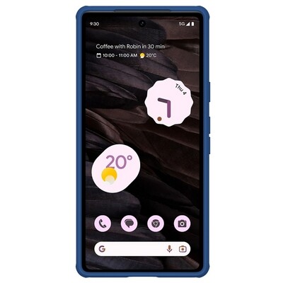 Чехол-накладка Nillkin CamShield Pro Синяя для Google Pixel 7a(2)