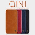 Кожаный чехол Nillkin Qin Leather Case Синий для Apple iPhone 12 Pro Max(#5)