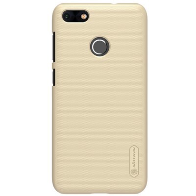 Пластиковый чехол с пленкой Nillkin Super Frosted Shield Gold для Huawei P9 Lite Mini\ Y6 Pro 2017(1)