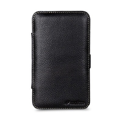 Кожаный чехол книга Melkco Leather Case Kios Type Black LC для Samsung N7000 Galaxy Note(1)
