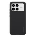 Пластиковый чехол с пластиной Magsafe Nillkin Super Frosted Shield Pro Magnetic Case черный  для Xiaomi Poco F8 Pro(#1)