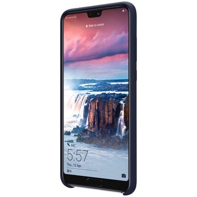 Чехол бампер Nillkin Flex Pure Case Синий для Huawei P20(2)