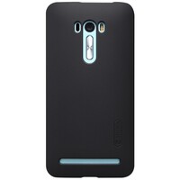 Пластиковый чехол с пленкой Nillkin Super Frosted Shield Black для Asus Zenfone Selfie ZD551KL