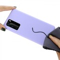 Силиконовый чехол Silicone Case сиреневый для Huawei P40(#4)