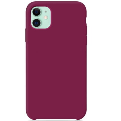 Силиконовый чехол красная роза для Apple iPhone 11(2)