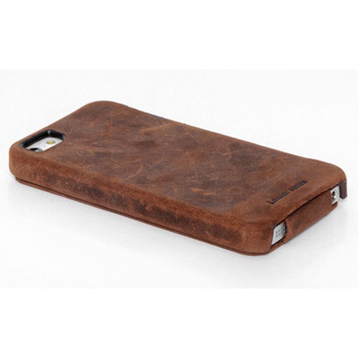 Кожаный чехол Borofone Colonel leather case Brown для Apple iPhone 5/5s/SE(3)