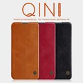 Кожаный чехол Nillkin Qin Leather Case Коричневый для Huawei Honor 20 Lite /Honor 10i(#5)