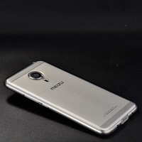 Силиконовый чехол Kisswill Tpu Case Grey для Meizu Pro 5