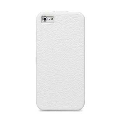 Кожаный чехол-книга для Melkco Leather Case White LC для Apple iPhone 5/5s/SE(4)