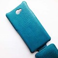 Кожаный чехол Abilita Leather Case Light Blue для Sony Xperia M2 Dual S50h(#4)
