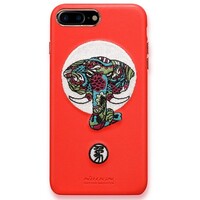 Кожаная накладка Nillkin Brocade Series Red Elephant для Apple iPhone 7 Plus