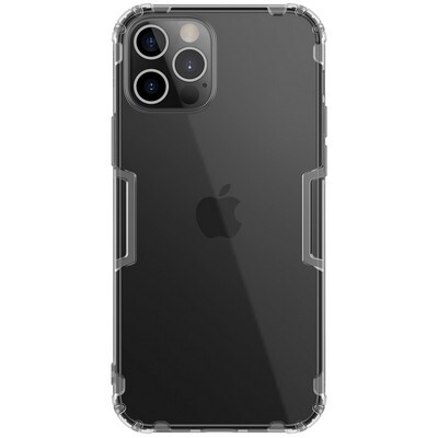 Силиконовый чехол Nillkin Nature TPU Case Серый для Apple iPhone 12 Pro Max(1)