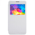 Полиуретановый чехол Nillkin Sparkle Leather Case White  для Samsung G750F Galaxy Mega 2(#1)
