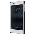 Пластиковый чехол с пленкой Nillkin Super Frosted Shield Black для Nokia 3(#2)