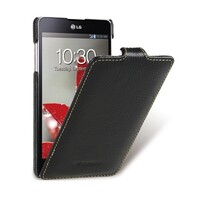 Кожаный чехол Melkco Leather Case Black LC для LG Optimus G E975
