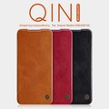 Кожаный чехол Nillkin Qin Leather Case Черный для Xiaomi Redmi K30 (Poco X2)(#5)