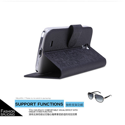 Кожаный чехол Nillkin IN Fashion Series Black для Samsung i9500 Galaxy S4(3)