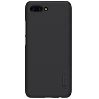 Пластиковый чехол с пленкой Nillkin Super Frosted Shield Черный для Huawei Honor 10