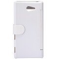 Полиуретановый чехол Nillkin Fresh Series White  для Sony Xperia M2 Dual S50h(#4)