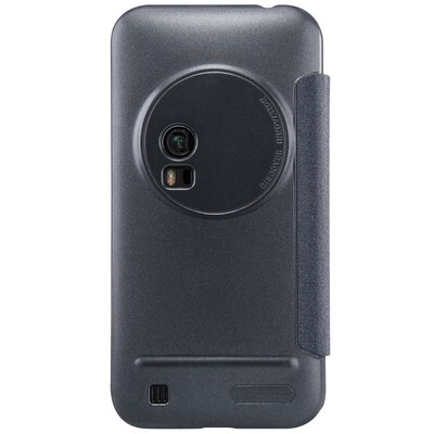 Полиуретановый чехол Nillkin Sparkle Leather Case Black для Asus Zenfone Zoom ZX551ML(2)