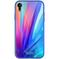 Защитный чехол NILLKIN Tempered Plaid Синий для Apple iPhone XR(#1)