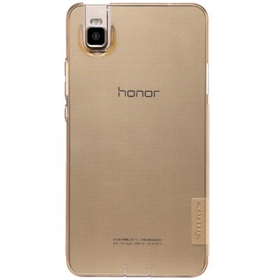 Силиконовый чехол Nillkin Nature TPU Case Brown для Huawei Honor 7i(1)