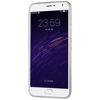 Силиконовый чехол Nillkin Nature TPU Case Grey для Meizu Pro 5(2)